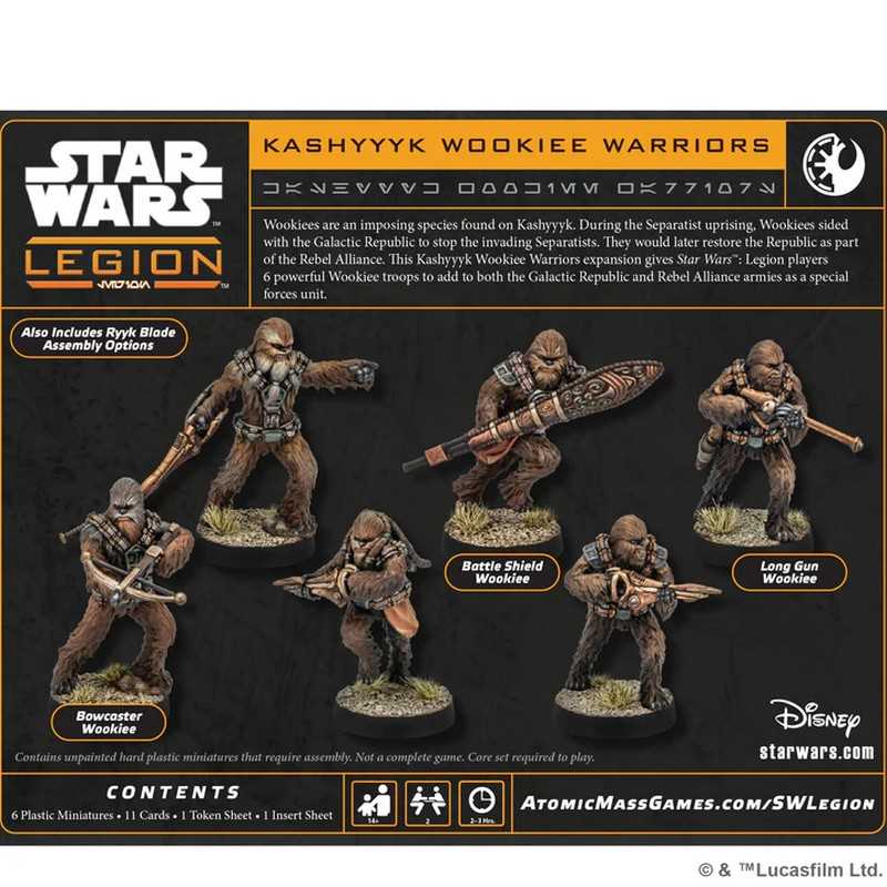 Star Wars Legion: Kashyyyk Wookiee Warriors Unit Expansion-Commander-Ashdown Gaming