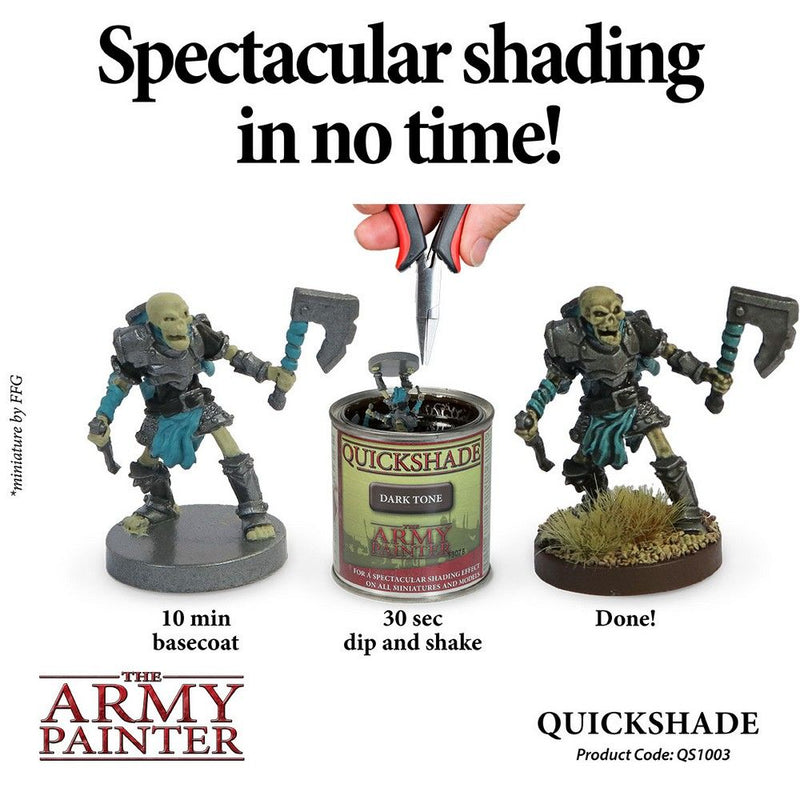 Army Painter - Quick Shade: Dark Tone-Paint-Ashdown Gaming