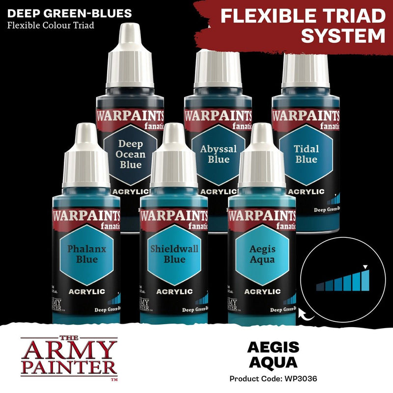 Army Painter - Warpaint Fanatic Aegis Aqua-Paint-Ashdown Gaming