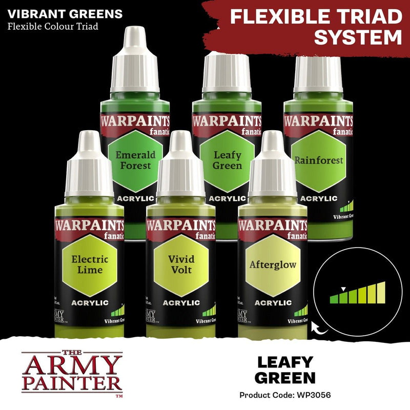 Army Painter - Warpaint Fanatic Leafy Green-Paint-Ashdown Gaming