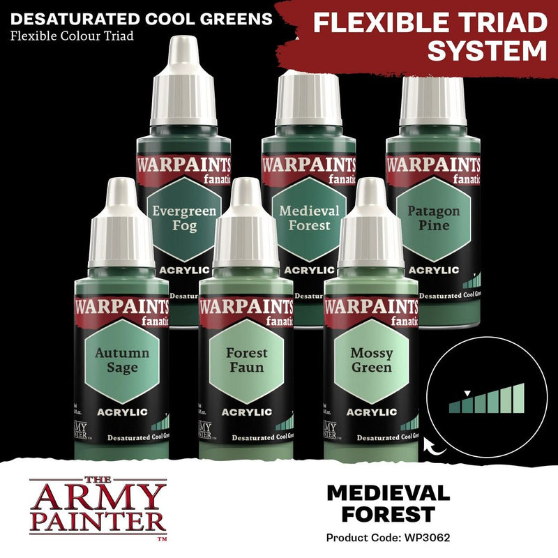 Army Painter - Warpaint Fanatic Medieval Forest-Paint-Ashdown Gaming