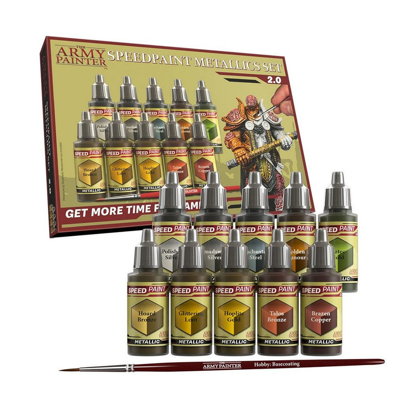 Army Painter - Speedpaint Metallics Set 2.0-Paint-Ashdown Gaming