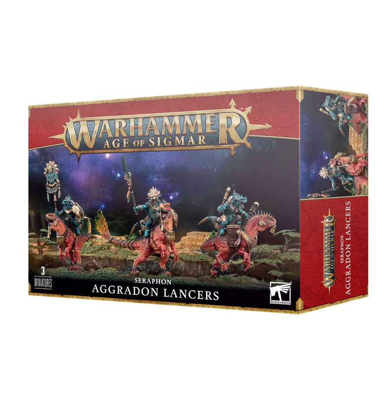 Seraphon - Aggradon Lancers-Boxed Set-Ashdown Gaming