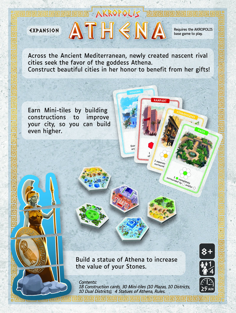 Akropolis - Athena Expansion-Board Game-Ashdown Gaming