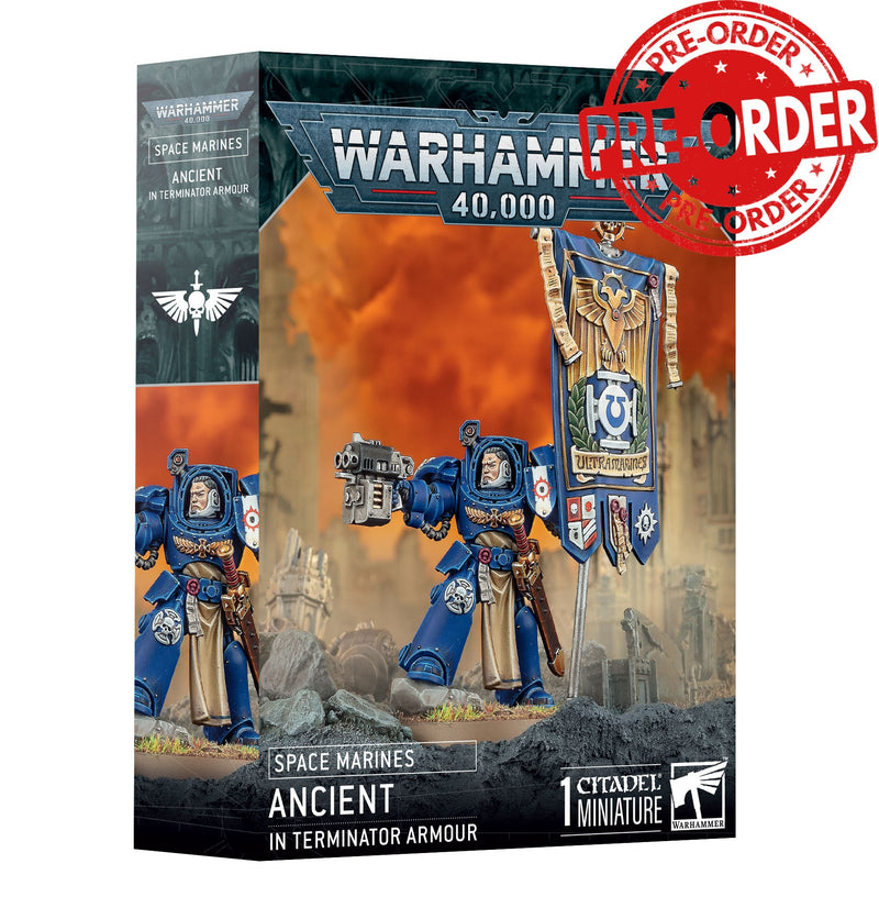 Space Marines - Ancient in Terminator Armour-Box Set-Ashdown Gaming
