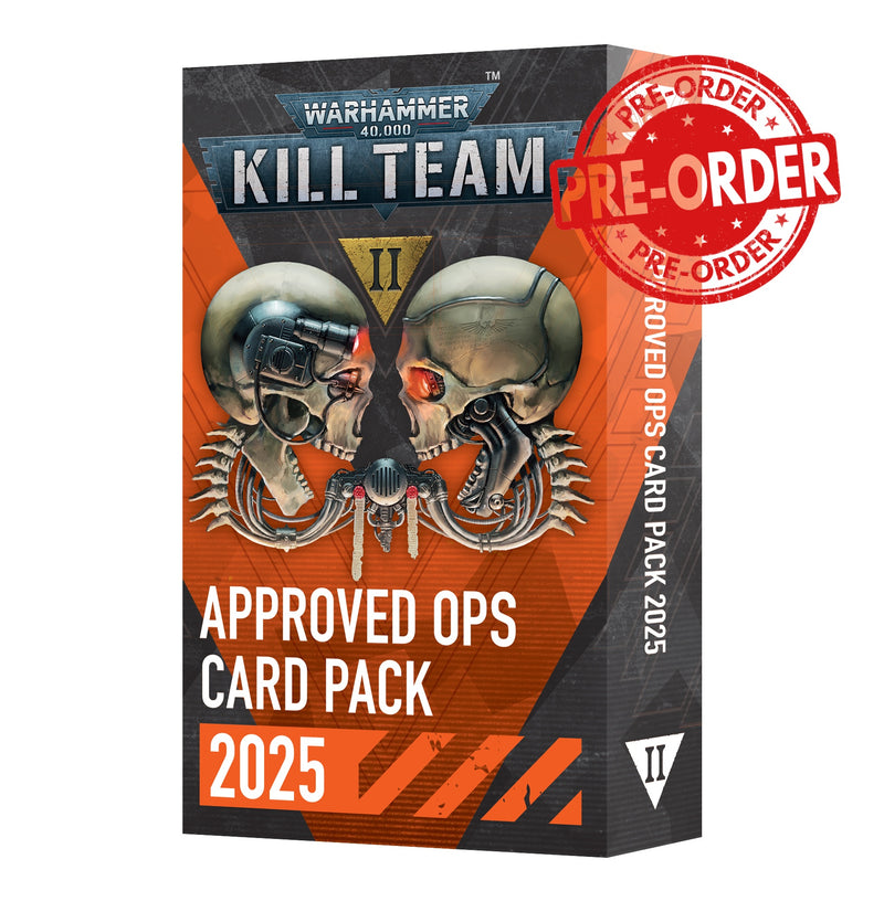 Kill Team: Approved Ops Cards 2025-Boxed Set-Ashdown Gaming