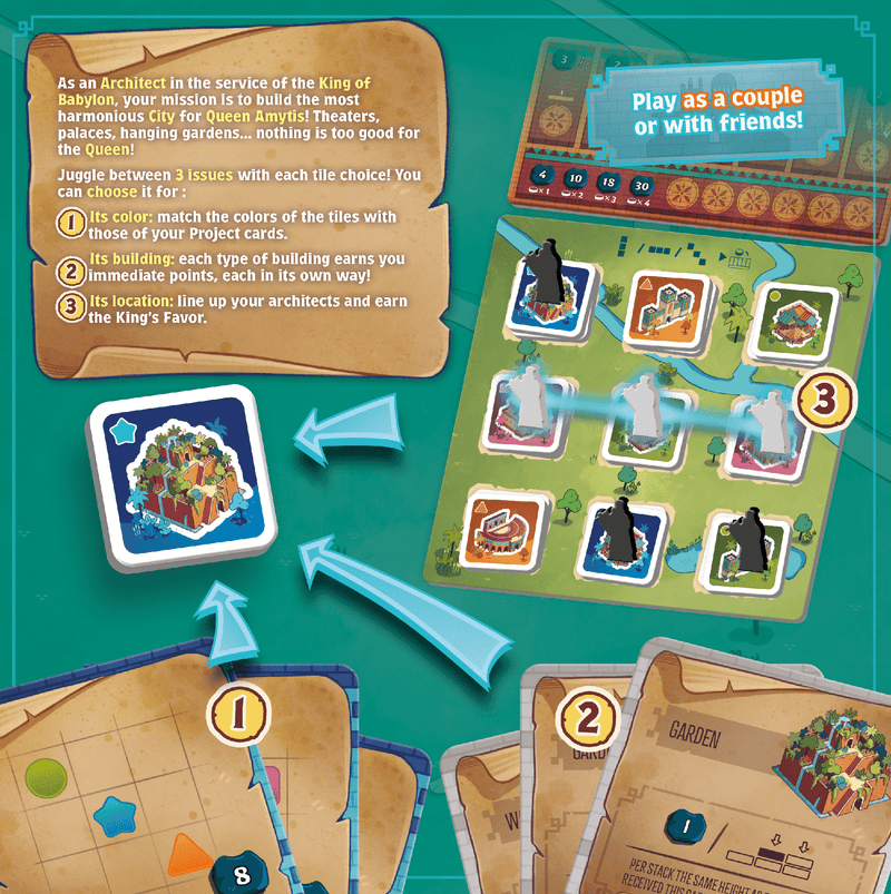 Architects of Amytis-Board Game-Ashdown Gaming