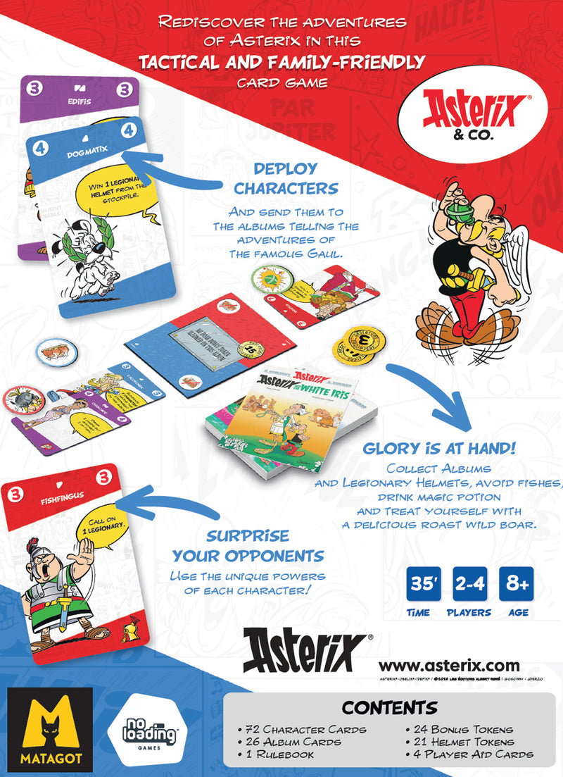 Asterix and Co-Board Game-Ashdown Gaming