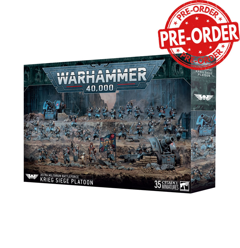 Astra Militarum - Krieg Siege Platoon-Boxed Set-Ashdown Gaming