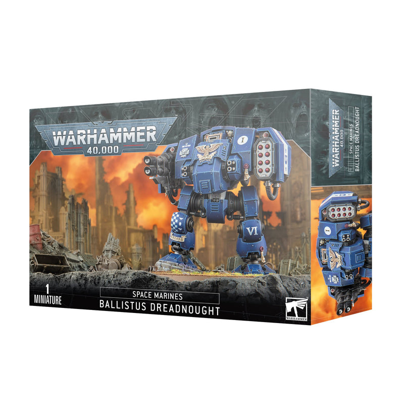 Space Marines - Ballistus Dreadnought-Boxed Set-Ashdown Gaming