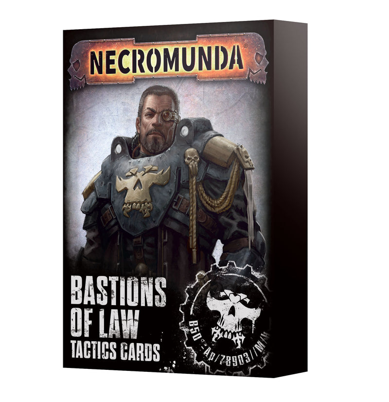 Necromunda - Bastions of Law Tactics Cards-Boxed Set-Ashdown Gaming