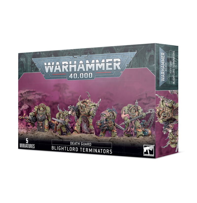 Death Guard - Blightlord Terminators-Ashdown Gaming