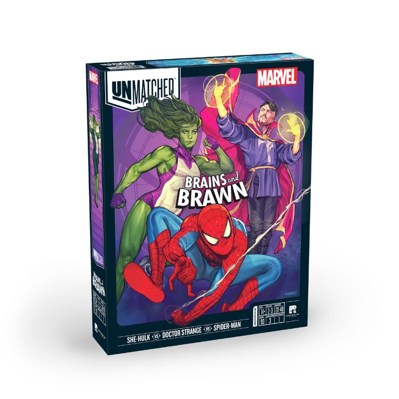 Unmatched - Brains and Brawn-Board Games-Ashdown Gaming