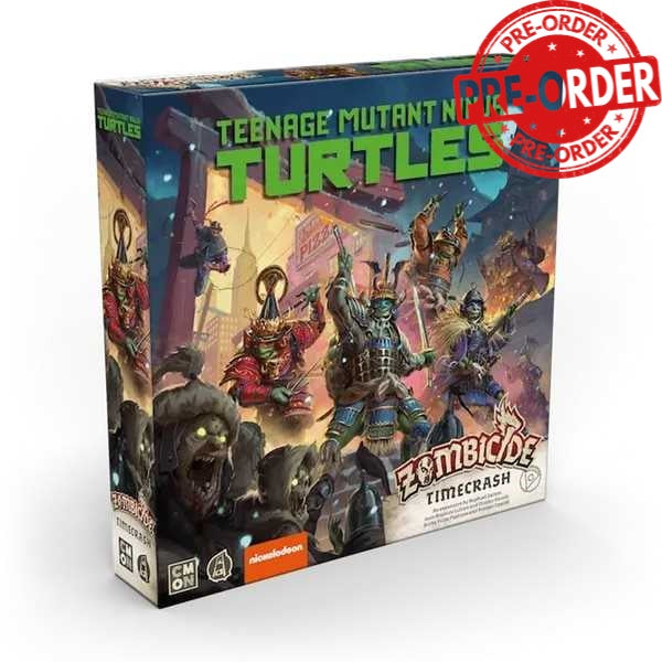 Zombicide White Death: Time Crash Teenage Mutant Ninja Turtles Expansion-Board Games-Ashdown Gaming