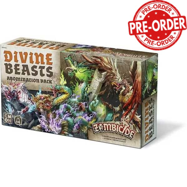 Zombicide White Death: Divine Beasts Expansion-Board Games-Ashdown Gaming