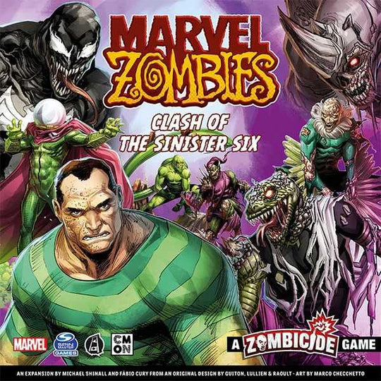 Marvel Zombies - Clash of the Sinister Six-Board Games-Ashdown Gaming