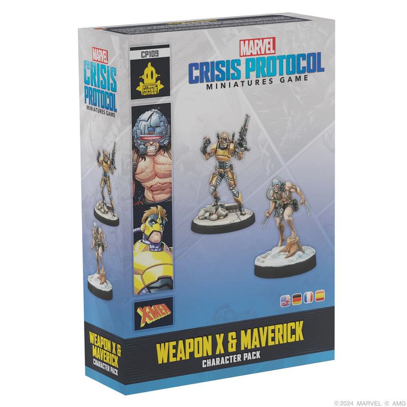 Marvel Crisis Protocol - Weapon X and Maverick-Ashdown Gaming