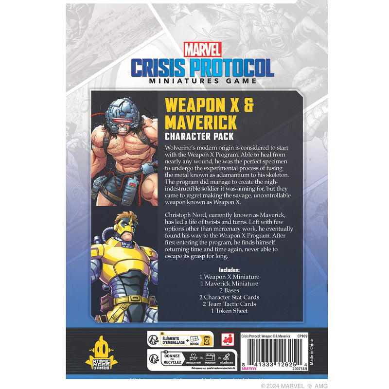 Marvel Crisis Protocol - Weapon X and Maverick-Ashdown Gaming