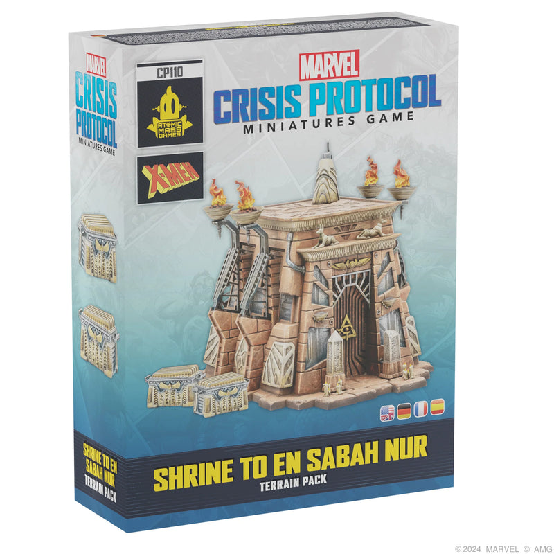 Marvel Crisis Protocol - Shrine to En Sabah Nur Terrain Pack-Ashdown Gaming