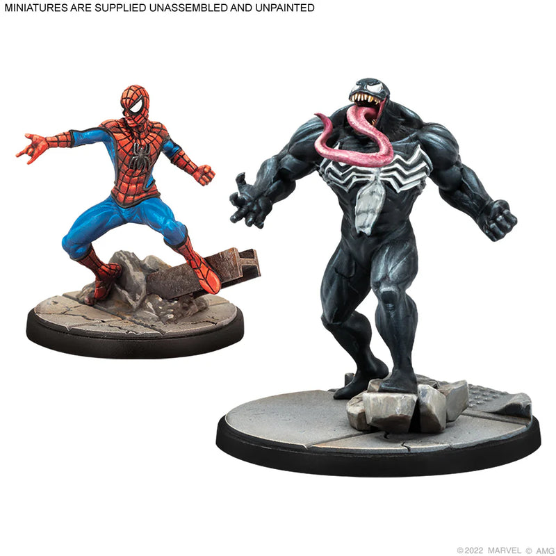 Marvel Crisis Protocol - Web Warriors Affiliation Pack-Ashdown Gaming