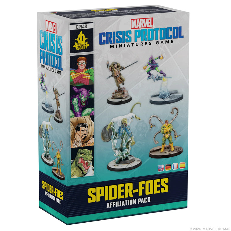 Marvel Crisis Protocol - Spider Foes Affiliation Pack-Ashdown Gaming