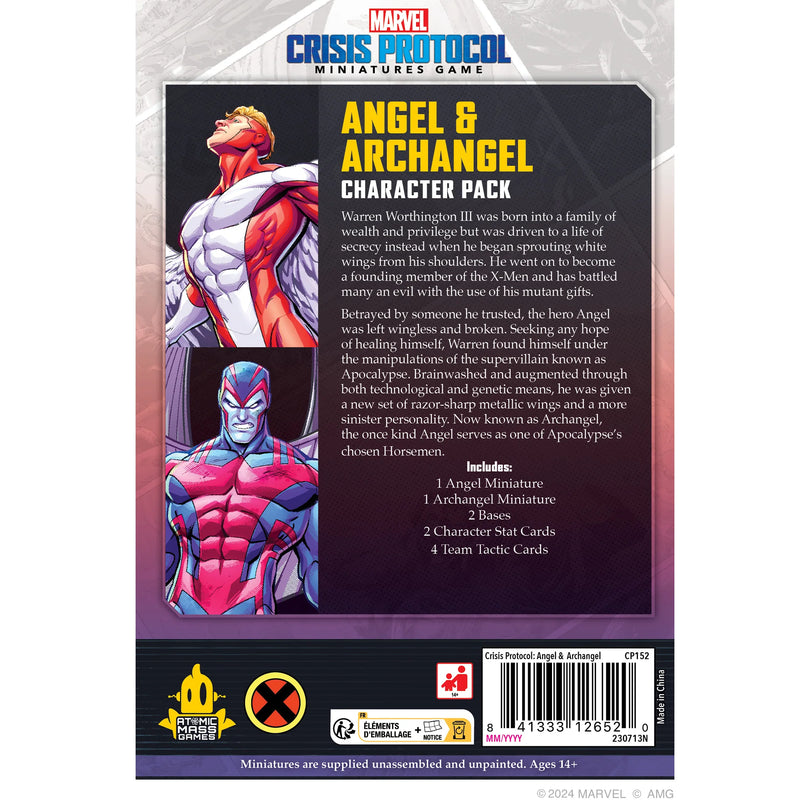 Marvel Crisis Protocol - Angel and Archangel-Ashdown Gaming