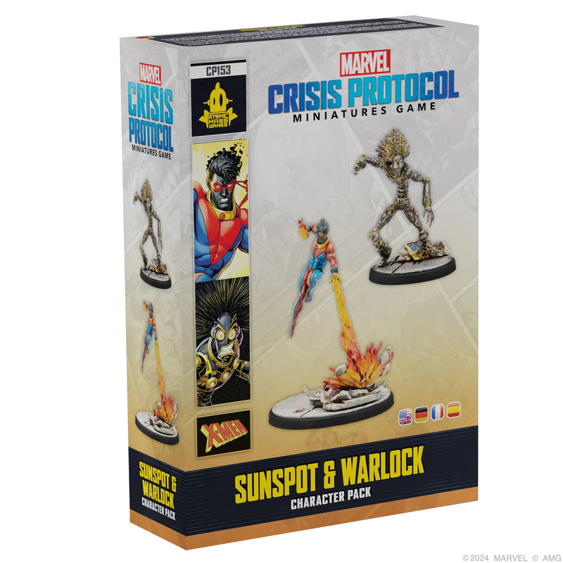 Marvel Crisis Protocol - Sunspot and Warlock-Ashdown Gaming