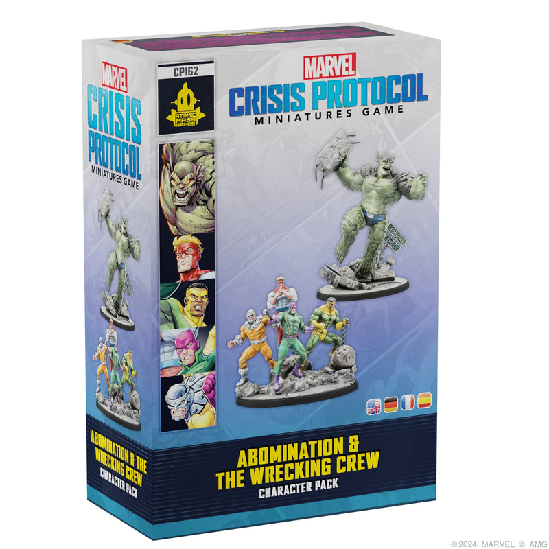 Marvel Crisis Protocol - Abomination and Wrecking Crew-Ashdown Gaming