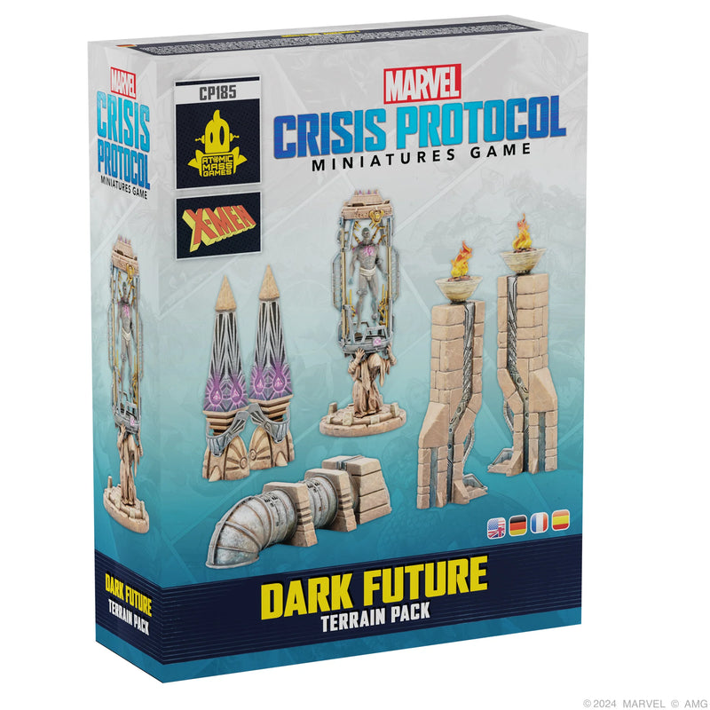 Marvel Crisis Protocol - Dark Future Terrain Pack-Ashdown Gaming