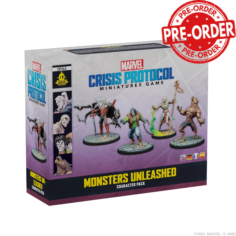 Marvel Crisis Protocol - Monsters Unleashed Character Pack-Ashdown Gaming