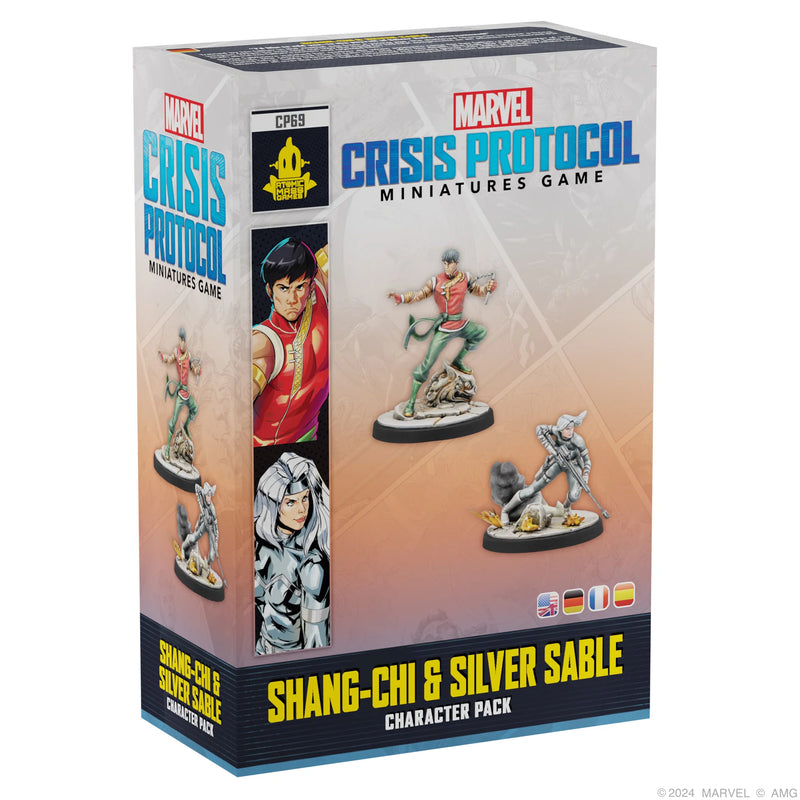 Marvel Crisis Protocol - Shang Chi and Silver Sable-Ashdown Gaming