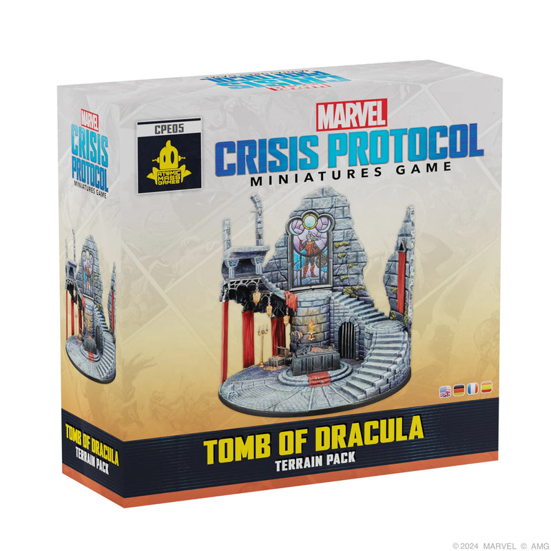 Marvel Crisis Protocol - Tomb of Dracula Terrain Pack-Ashdown Gaming