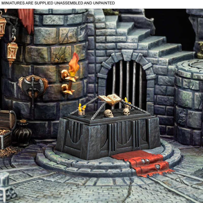 Marvel Crisis Protocol - Tomb of Dracula Terrain Pack-Ashdown Gaming