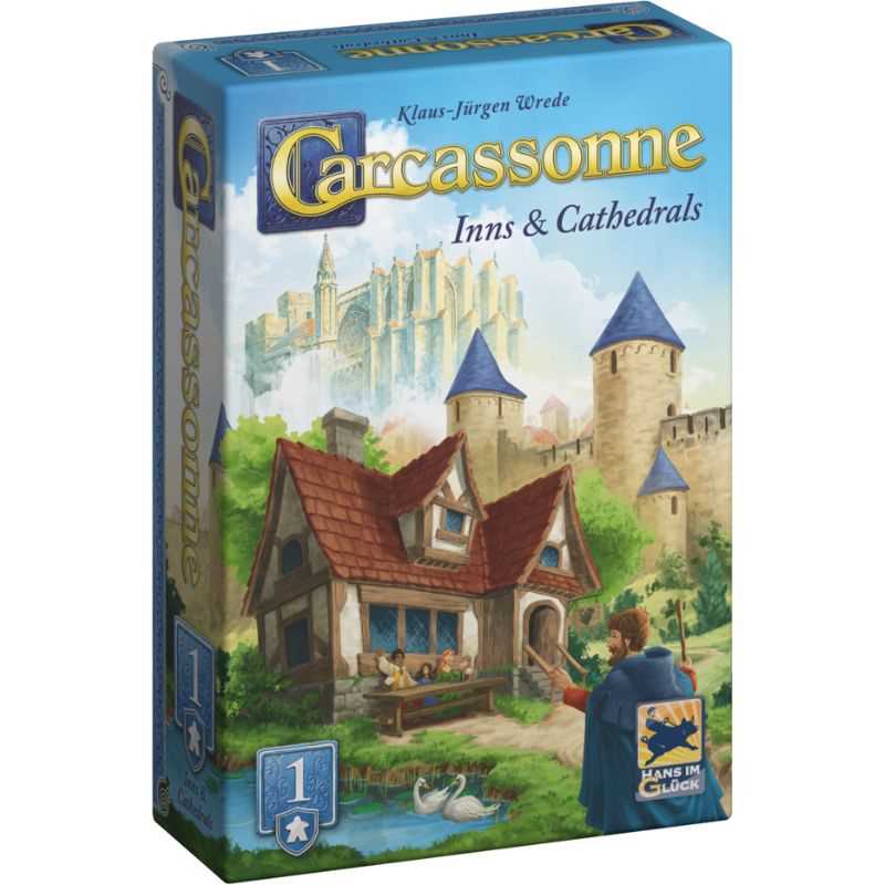 Carcassonne: Inns & Cathedrals (Exp. 1 2025)-Board Game-Ashdown Gaming