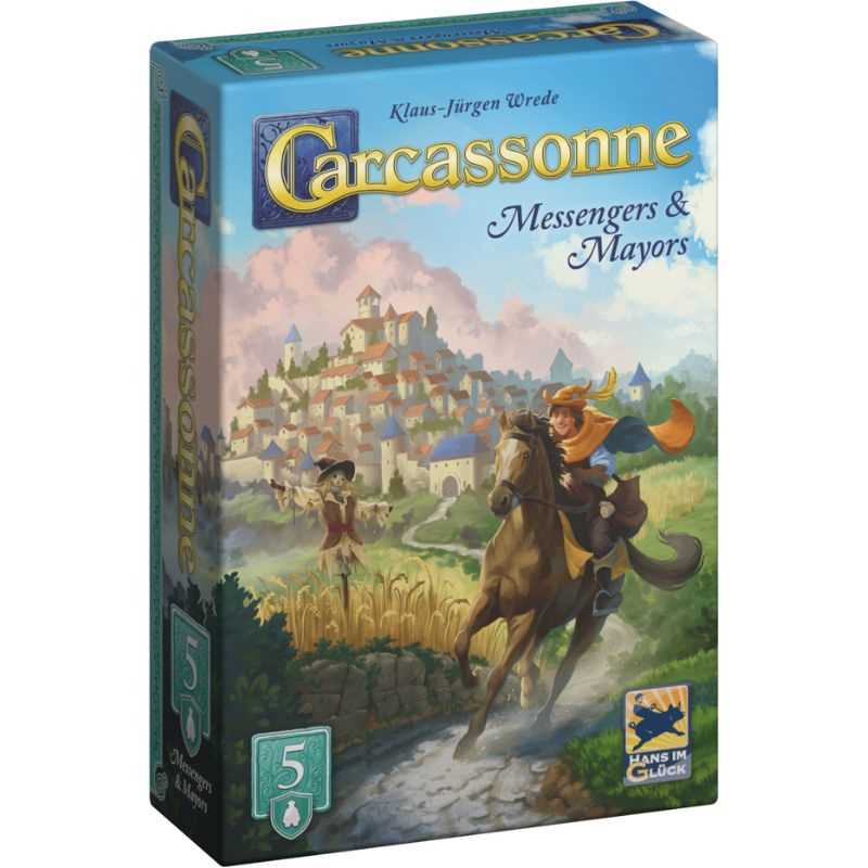 Carcassonne: Messengers & Mayors (Exp. 5 2025)-Board Game-Ashdown Gaming
