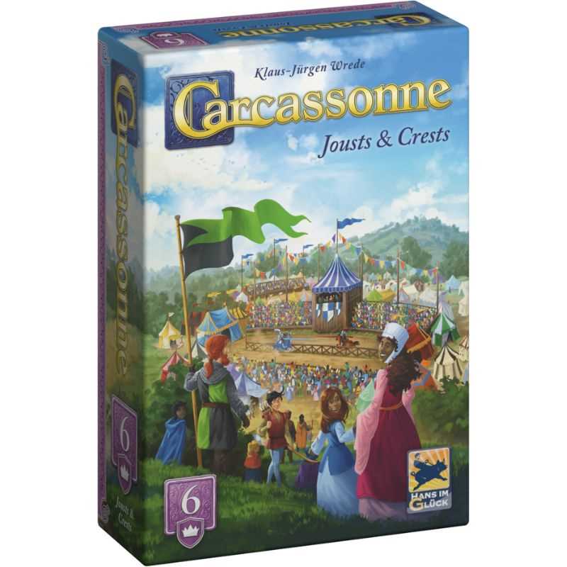 Carcassonne: Jousts & Crests (Exp. 6 2025)-Board Game-Ashdown Gaming