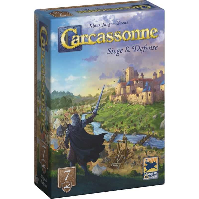 Carcassonne: Siege & Defence (Exp. 7 2025)-Board Game-Ashdown Gaming