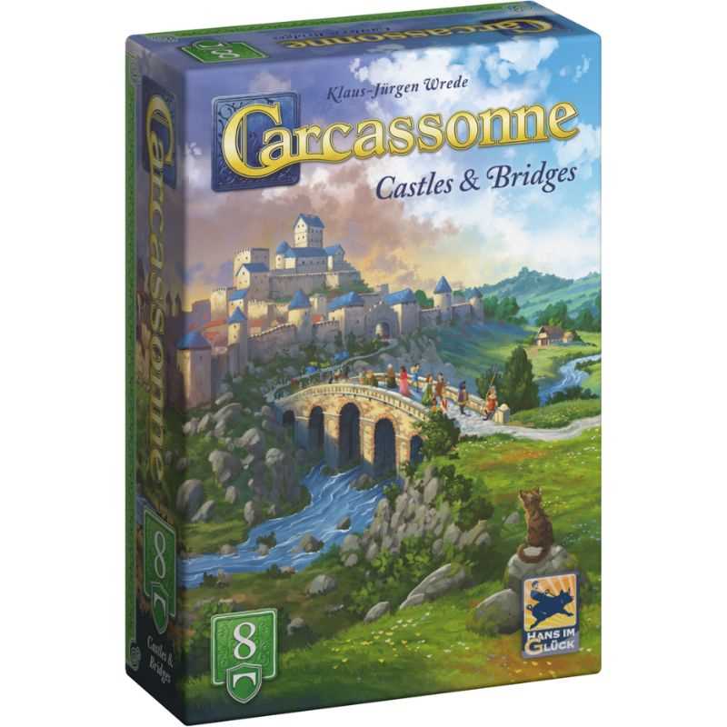 Carcassonne: Castles & Bridges (Exp. 8 2025)-Board Game-Ashdown Gaming