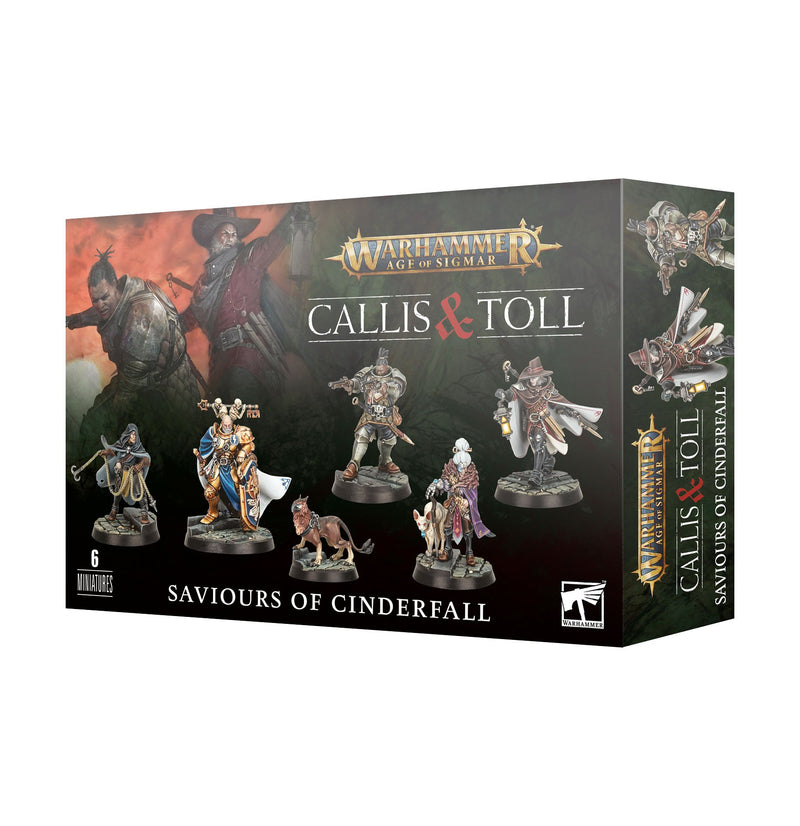 Stormcast Eternals - Callis and Toll: Saviours of Cinderfall-Books-Ashdown Gaming