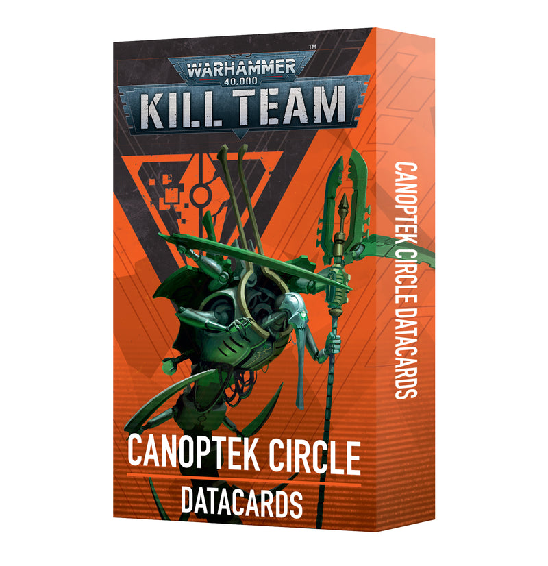 Kill Team - Canoptek Circle Datacards-Boxed Set-Ashdown Gaming
