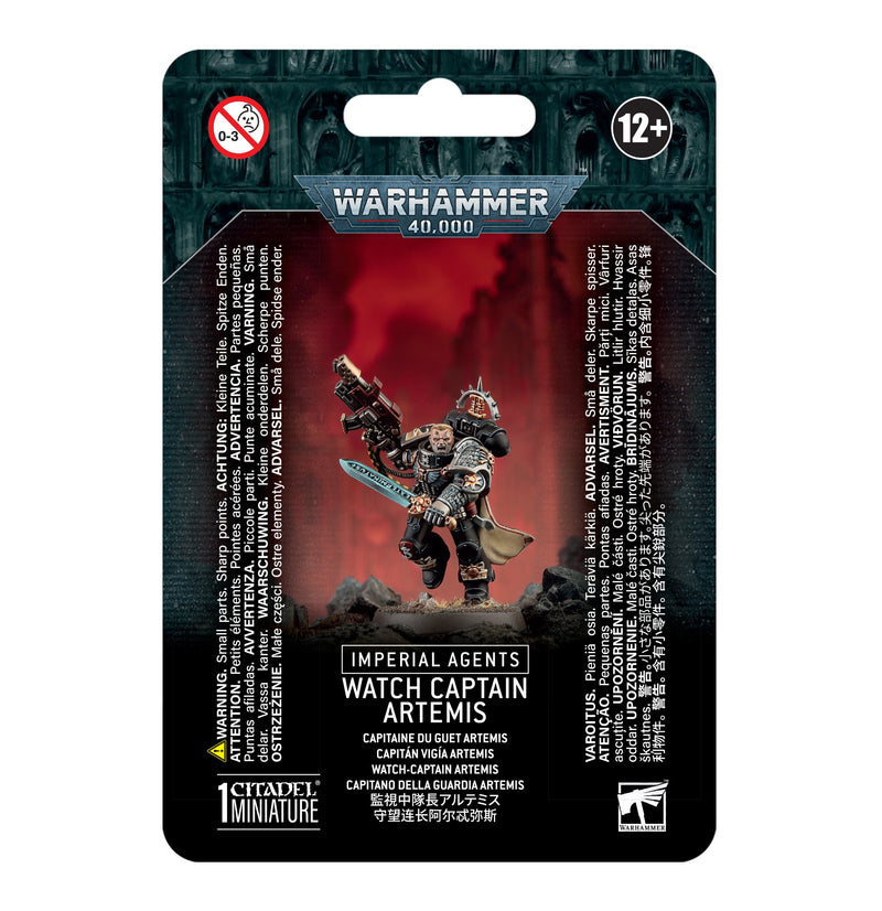 Imperial Agents - Death Watch Captain Artemis-boxed set-Ashdown Gaming