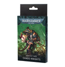 Chaos Knights - Datacards-Boxed Set-Ashdown Gaming