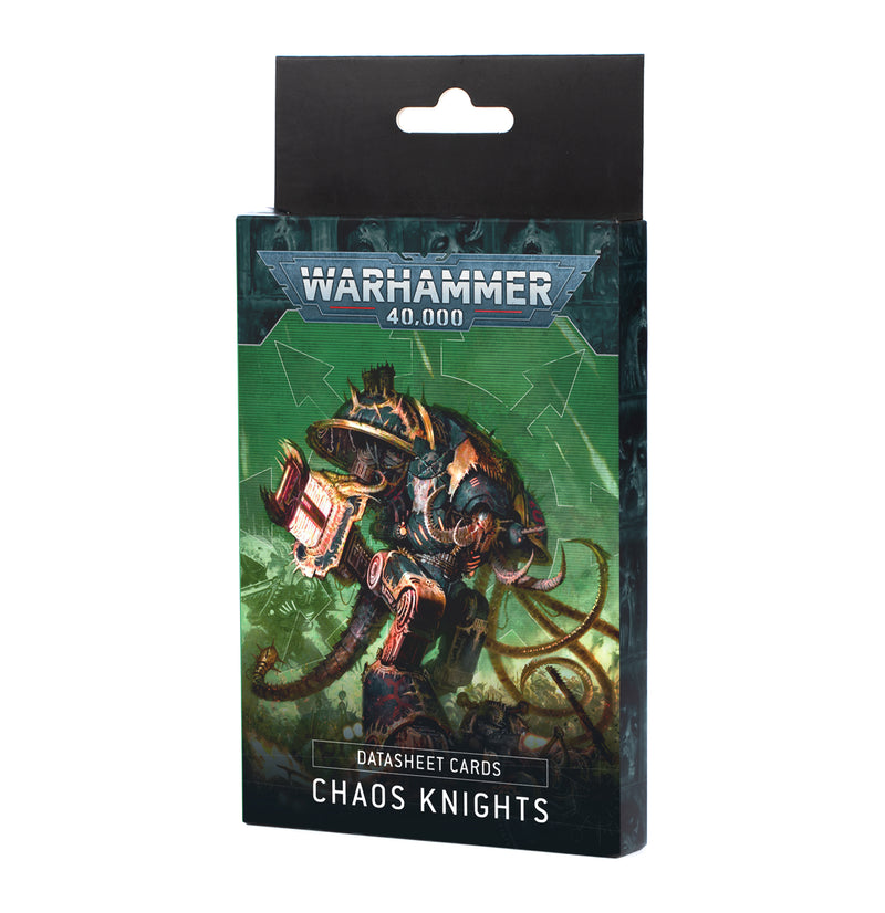 Chaos Knights - Datacards-Boxed Set-Ashdown Gaming