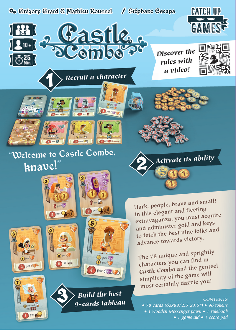 Castle Combo-Board Game-Ashdown Gaming