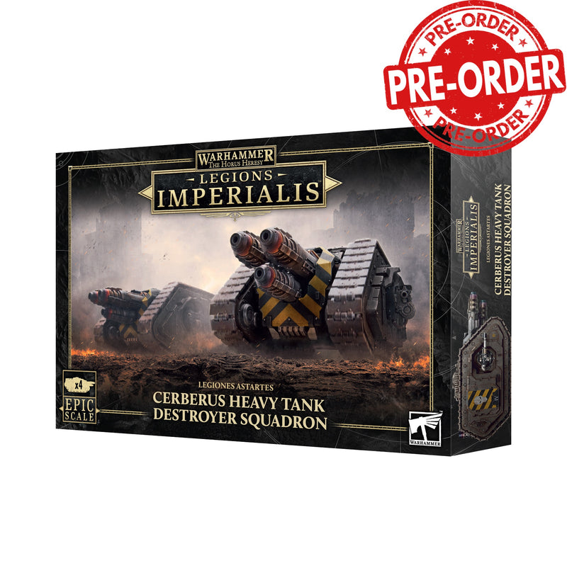 Legions Imperialis - Cerberus Heavy Tank Destroyer Squadron-Boxed Set-Ashdown Gaming