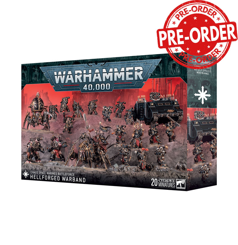 Chaos Space Marines - Hellforged Warband-Boxed Set-Ashdown Gaming