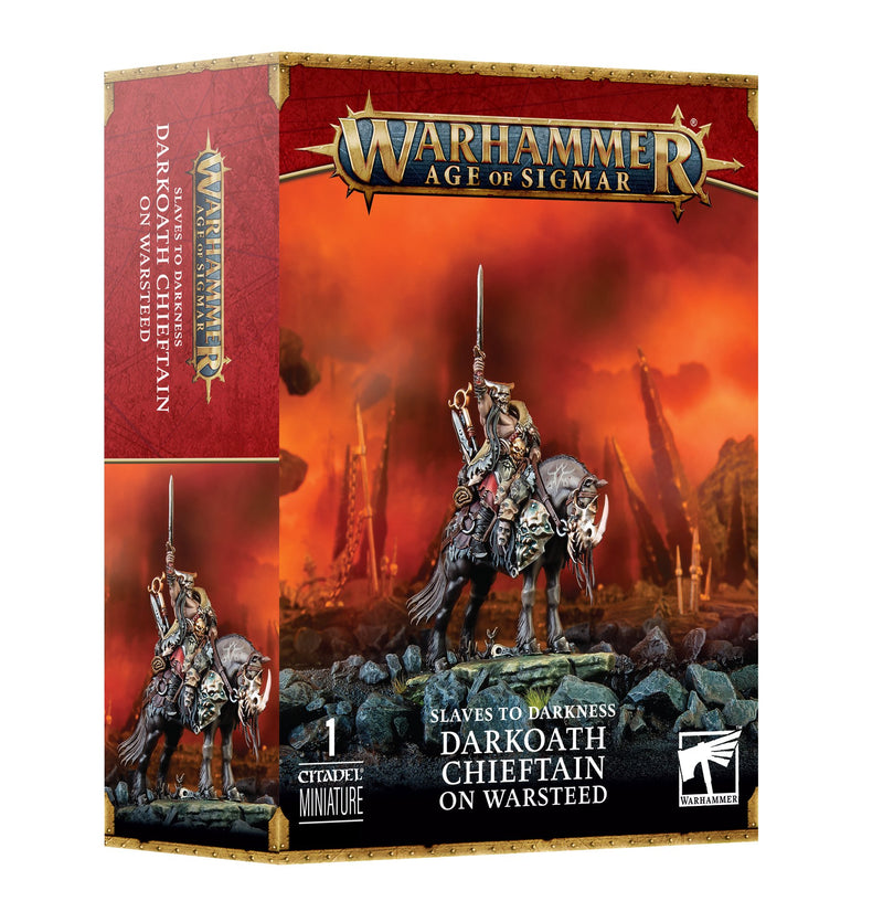 Slaves to Darkness - Darkoath Chieftan on Warsteed-Boxed Set-Ashdown Gaming