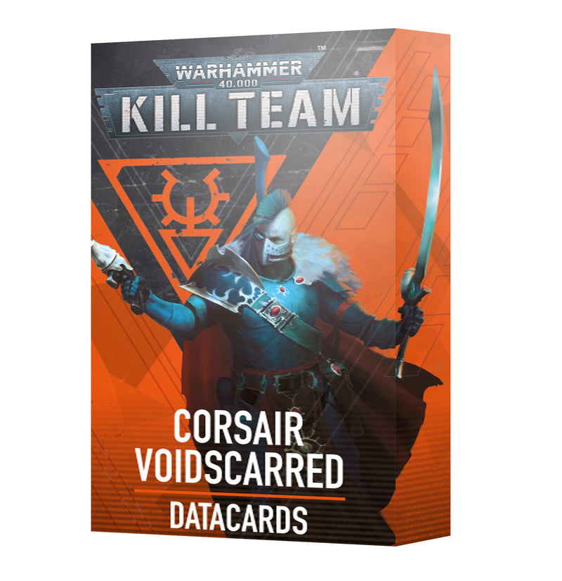 Kill Team - Corsair Voidscarred Datacards-Boxed Set-Ashdown Gaming