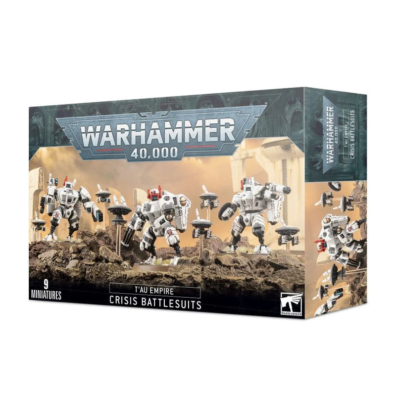 T'au Empire - Crisis Battlesuits-Boxed Set-Ashdown Gaming