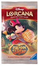 Disney Lorcana: Reign of Jafar - Booster Pack-Collectible Trading Cards-Ashdown Gaming